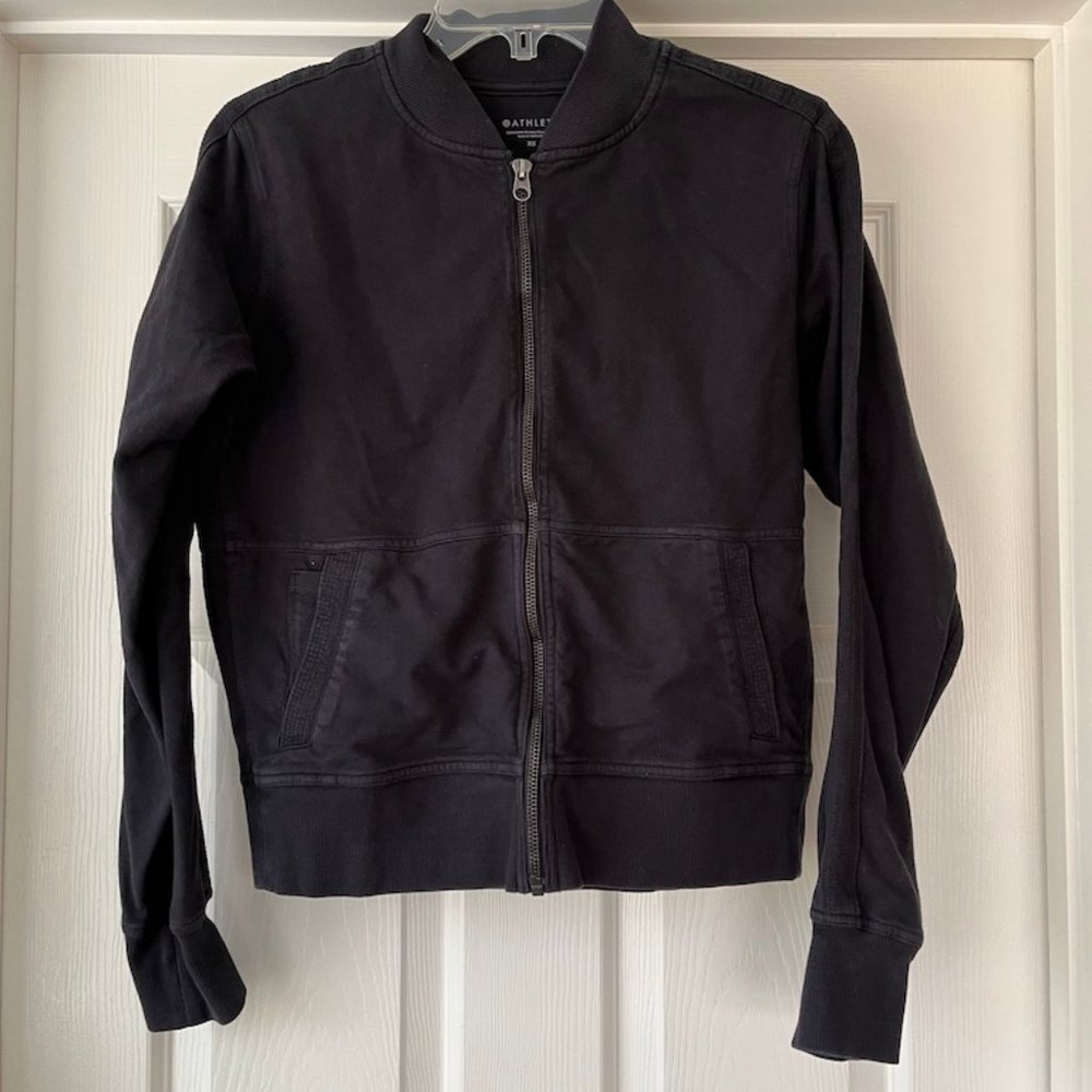 Black Athleta jacket, XS